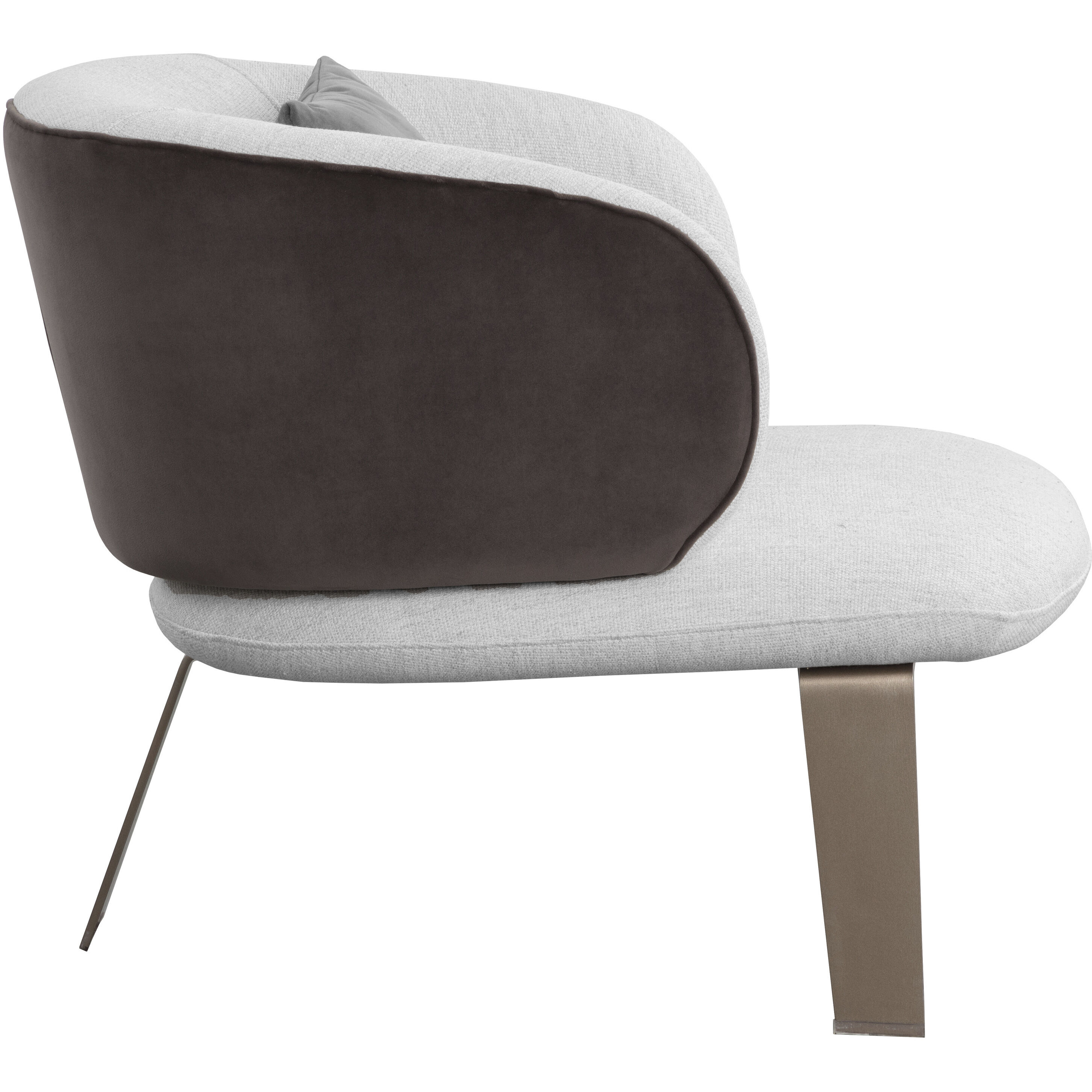 Garry San Remo Winter Cloud / Meg Ash Lounge Chair
